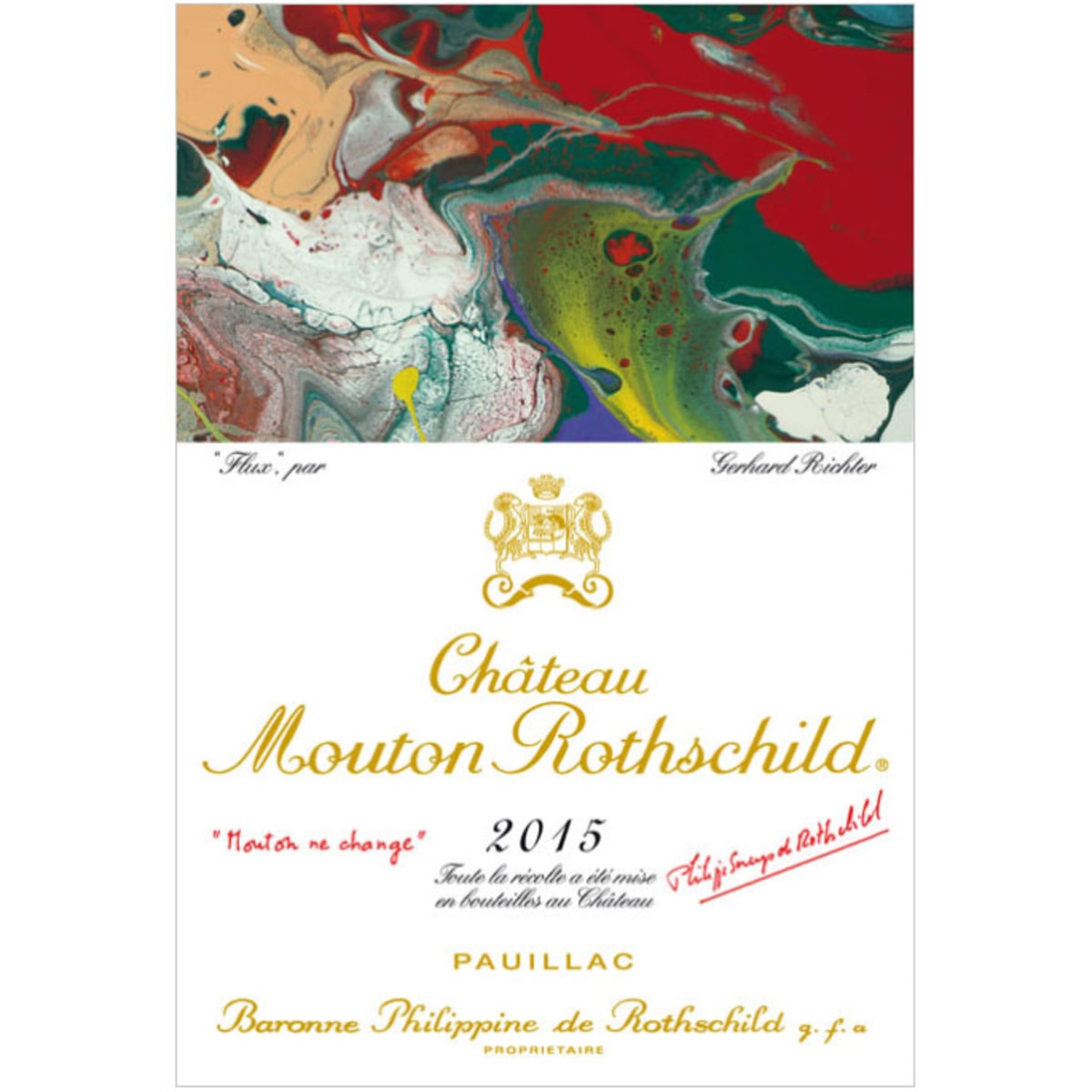 Chateau Mouton Rothschild 2015 | Wine.com