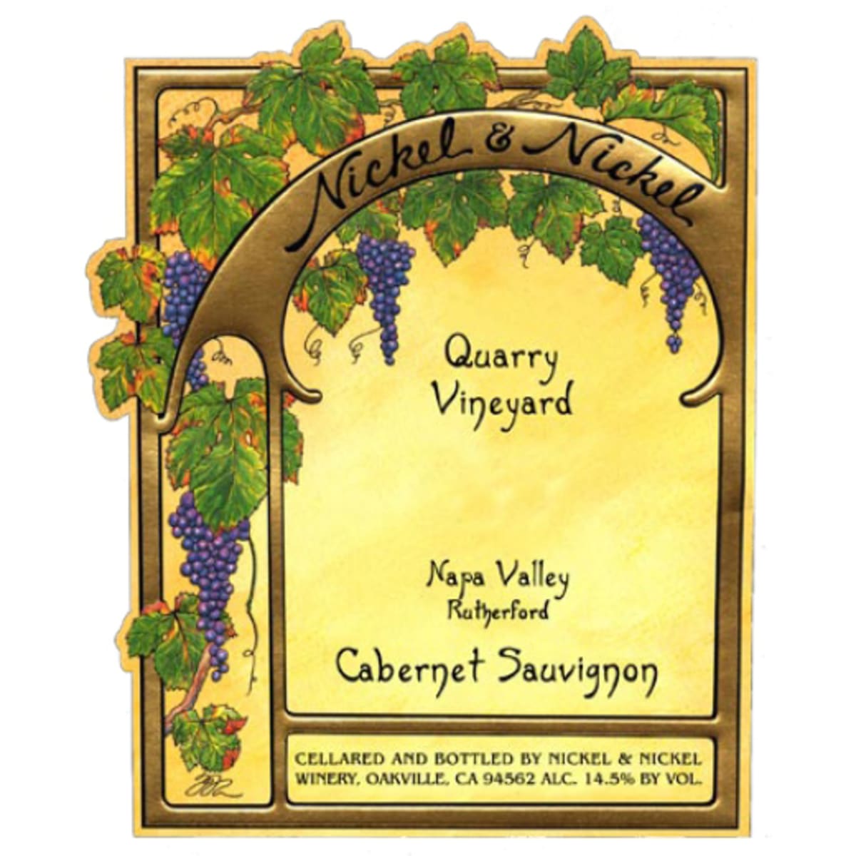 Nickel & Nickel Quarry Vineyard Cabernet Sauvignon 2013 | Wine.com