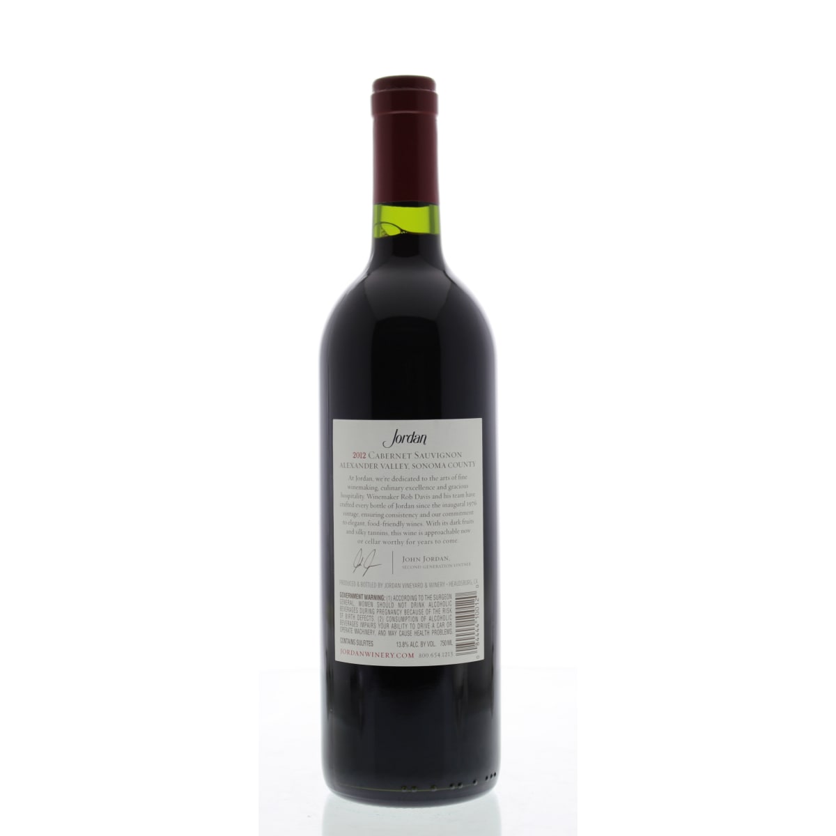 Jordan Cabernet Sauvignon 2012 | Wine.com