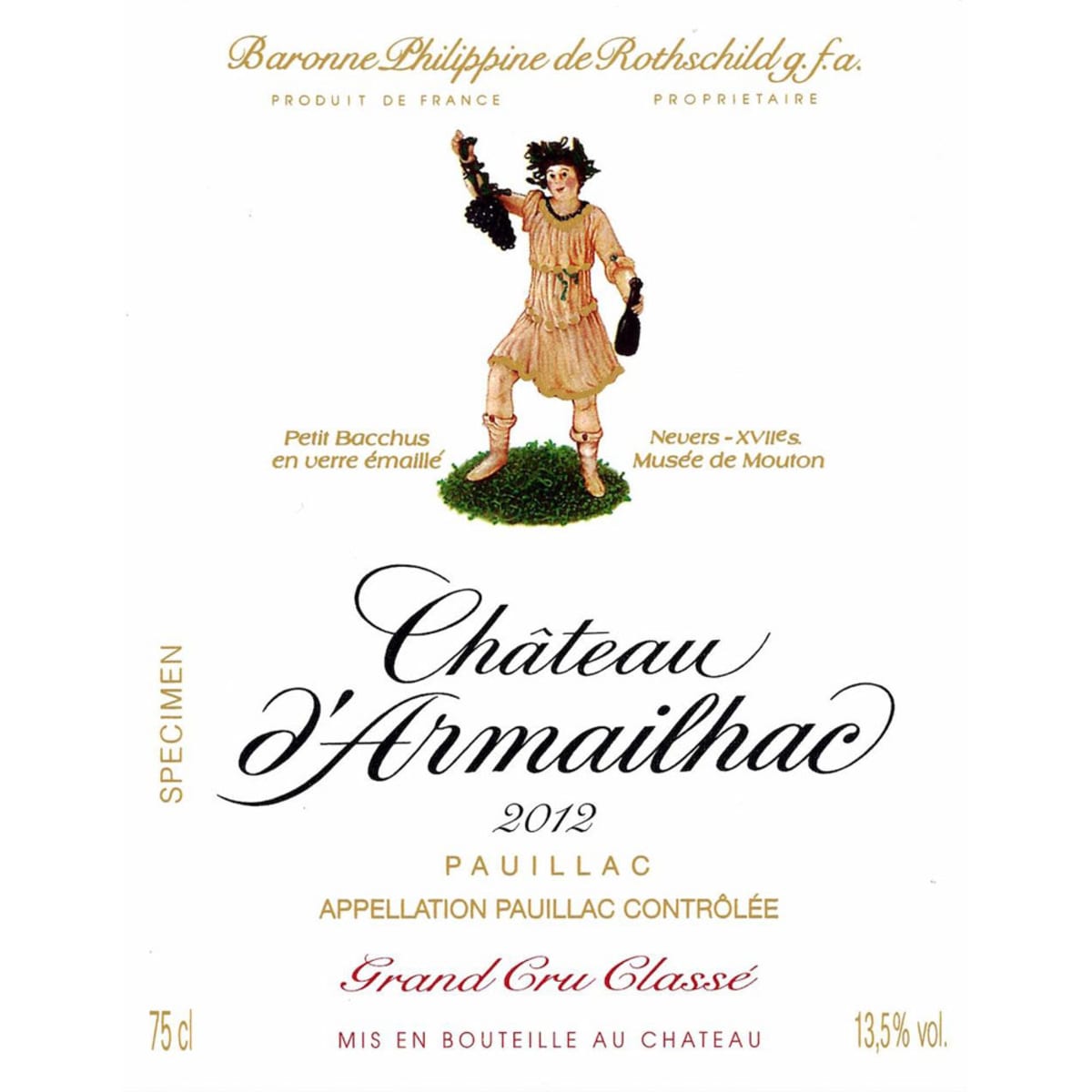 Chateau d'Armailhac 2012 | Wine.com