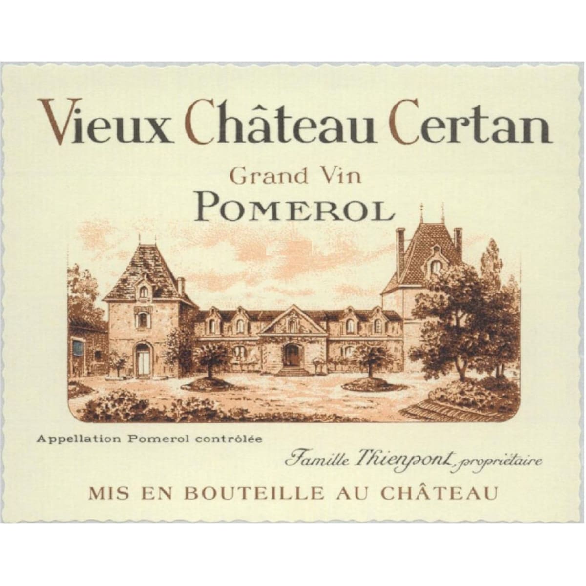 Vieux Chateau Certan 2016 | Wine.com