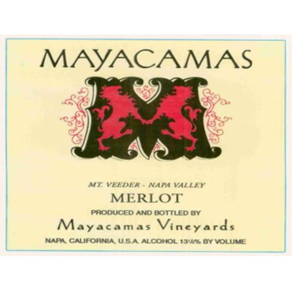 Mayacamas Merlot 2014 | Wine.com