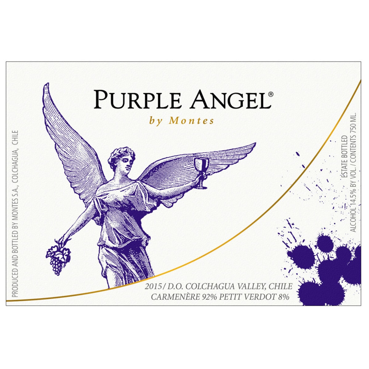 Montes Purple Angel Apalta Vineyard Carmenere 2015 | Wine.com