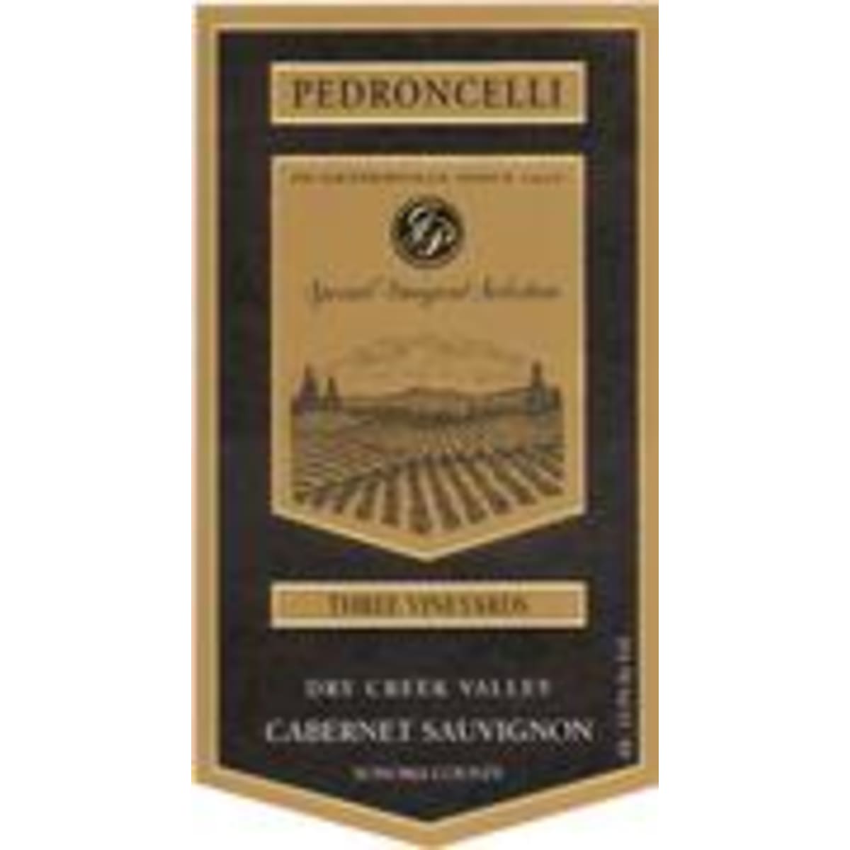 Pedroncelli Three Vineyards Dry Creek Cabernet Sauvignon 1997
