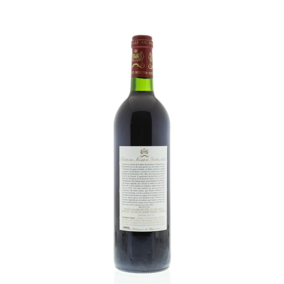 Chateau Mouton Rothschild 1995 | Wine.com