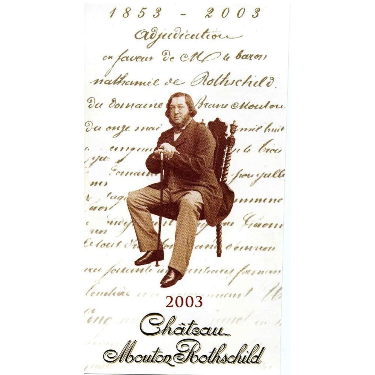 Chateau Mouton Rothschild 2003 | Wine.com