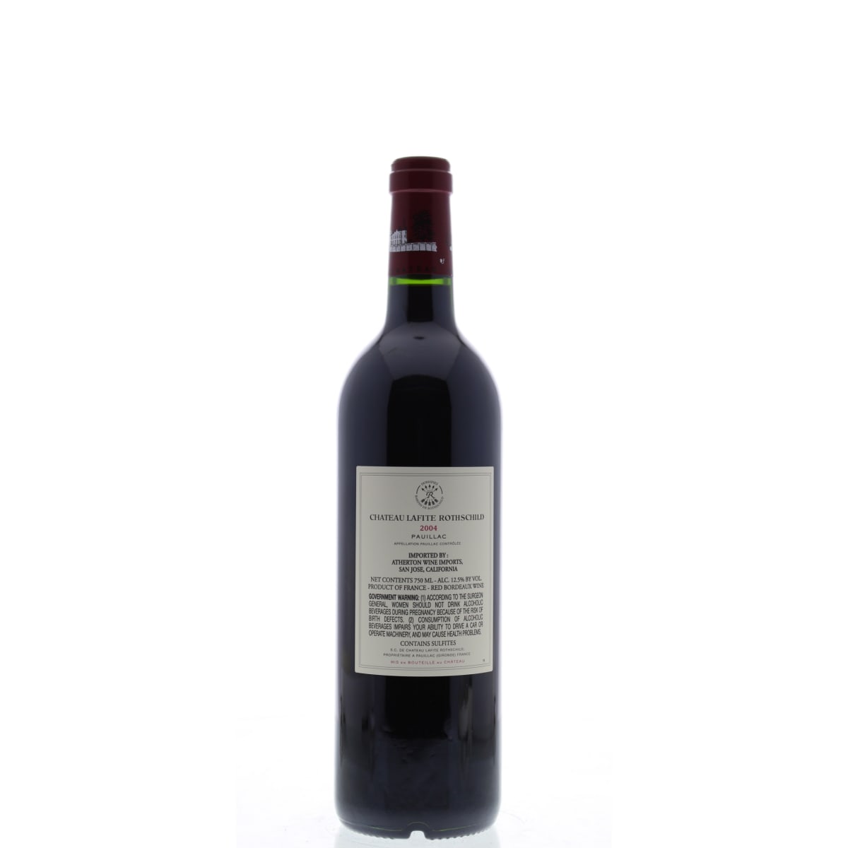 Chateau Lafite Rothschild 2004 | Wine.com