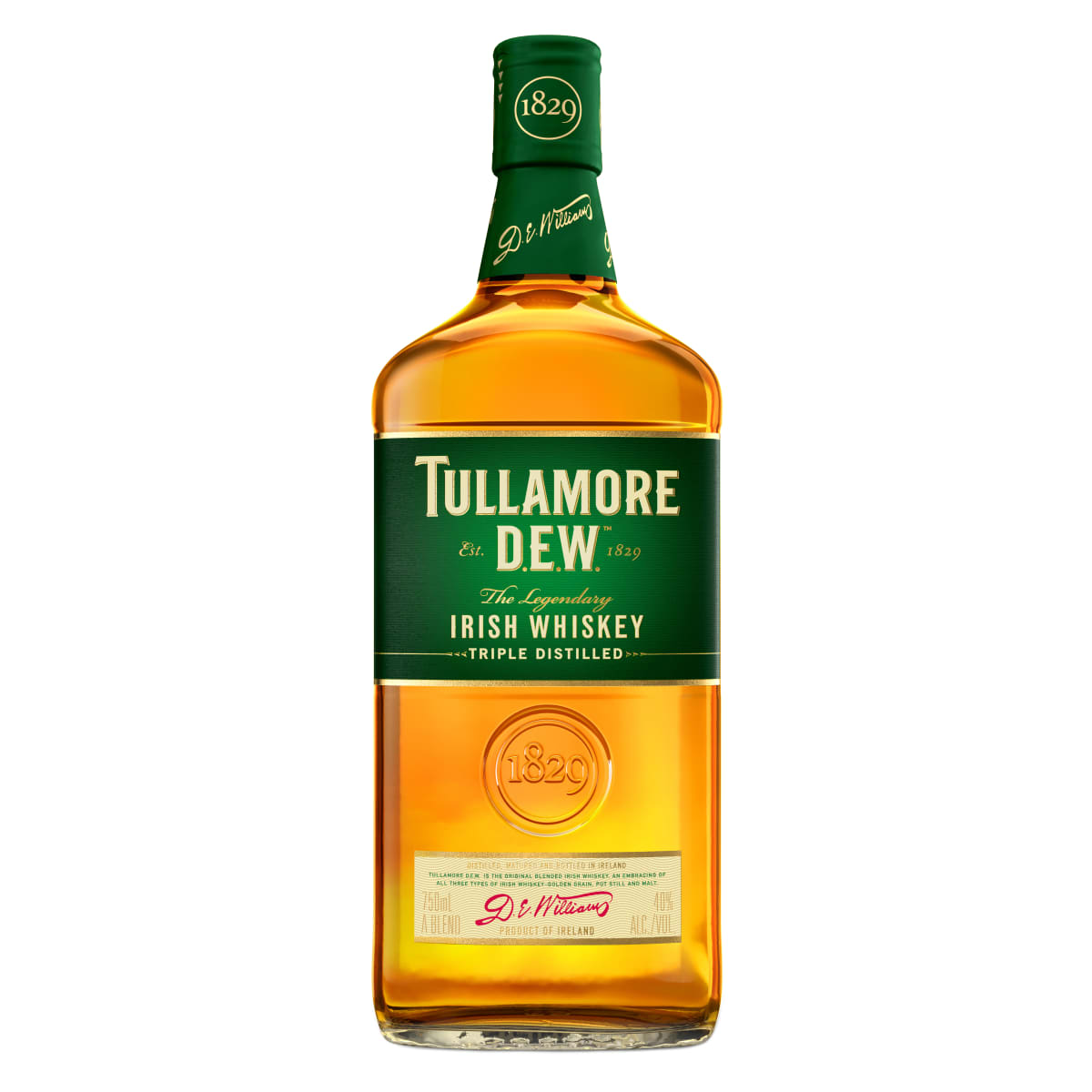 Tullamore Dew ブレンデッドアイリッシュウイスキー 750ml　特級 Tullamore DEW Blended Irish Whiskey | Wine.com