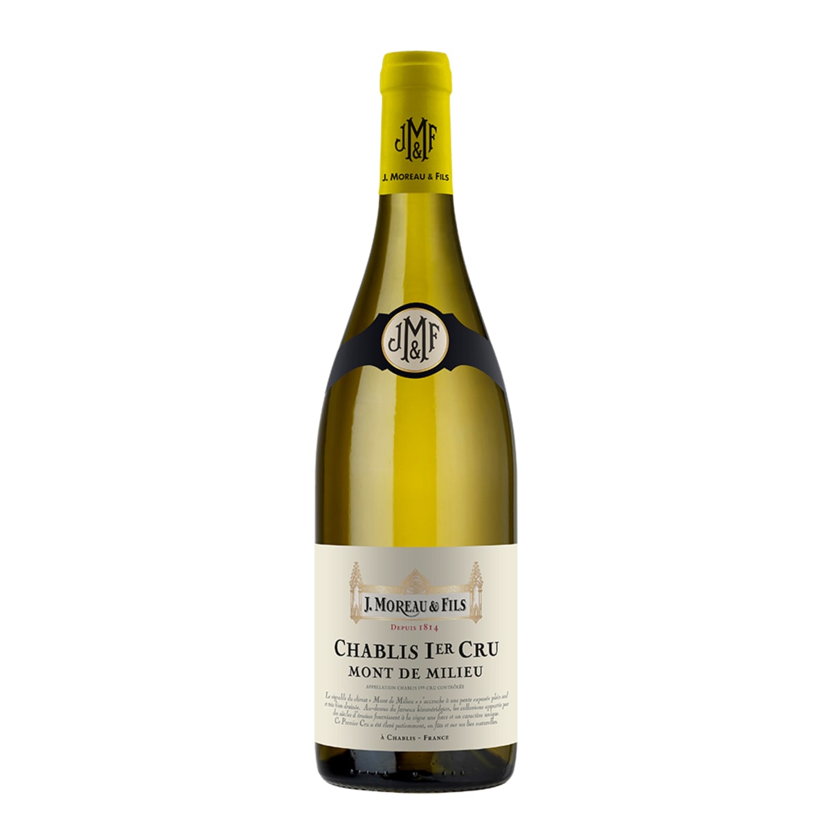 J. Moreau & Fils Chablis Mont de Milieu Premier Cru 2020 | Wine.com