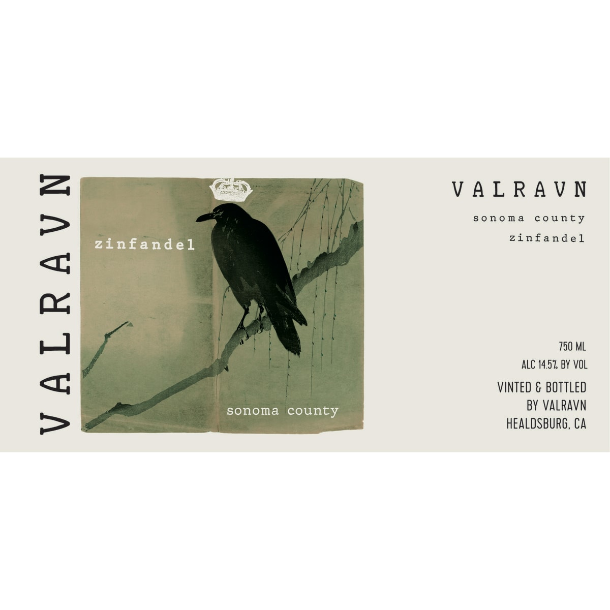 Valravn Sonoma Zinfandel 2022 | Wine.com