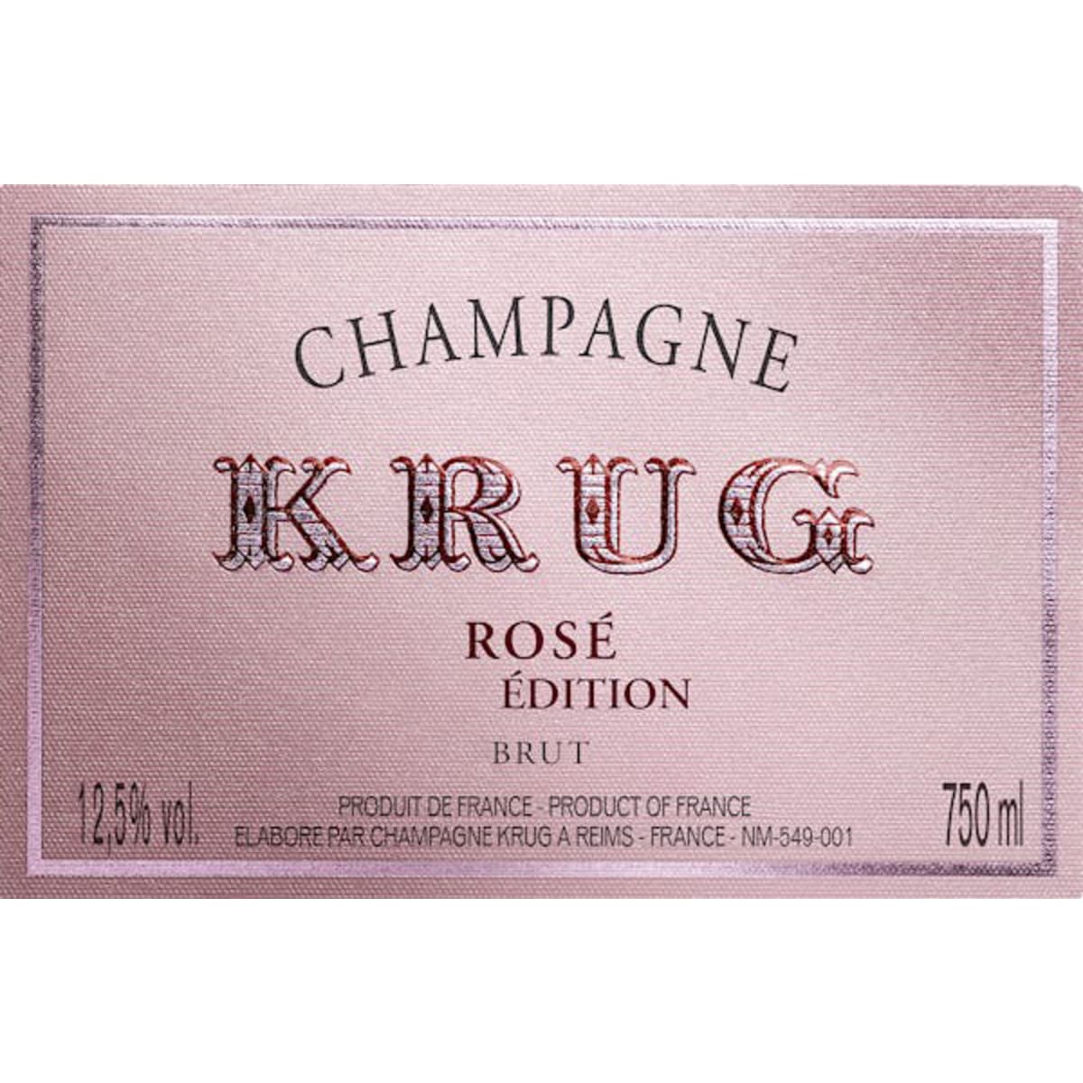 Krug Brut Rose (28th Edition) with Gift Box | Wine.com