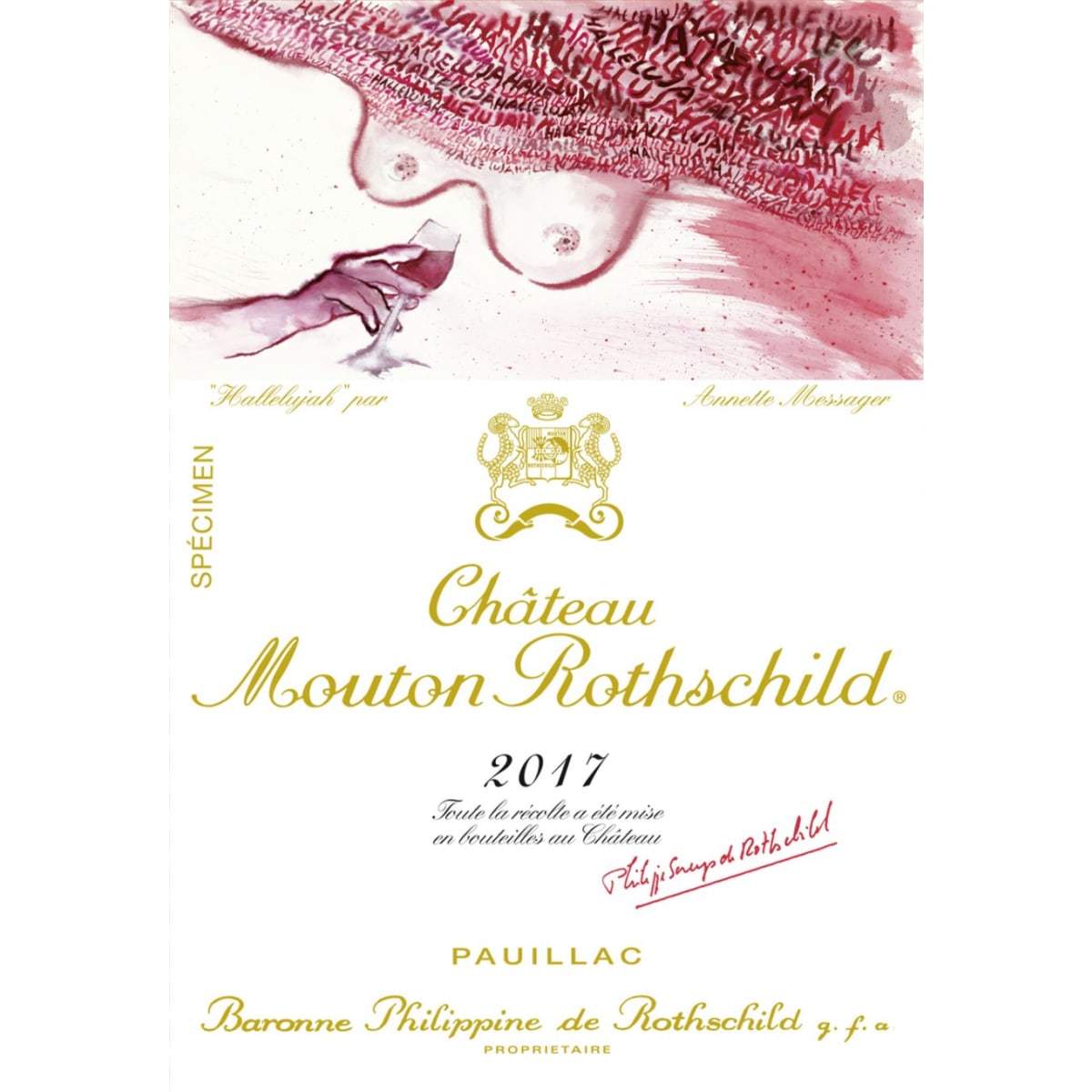 Chateau Mouton Rothschild 2017 | Wine.com