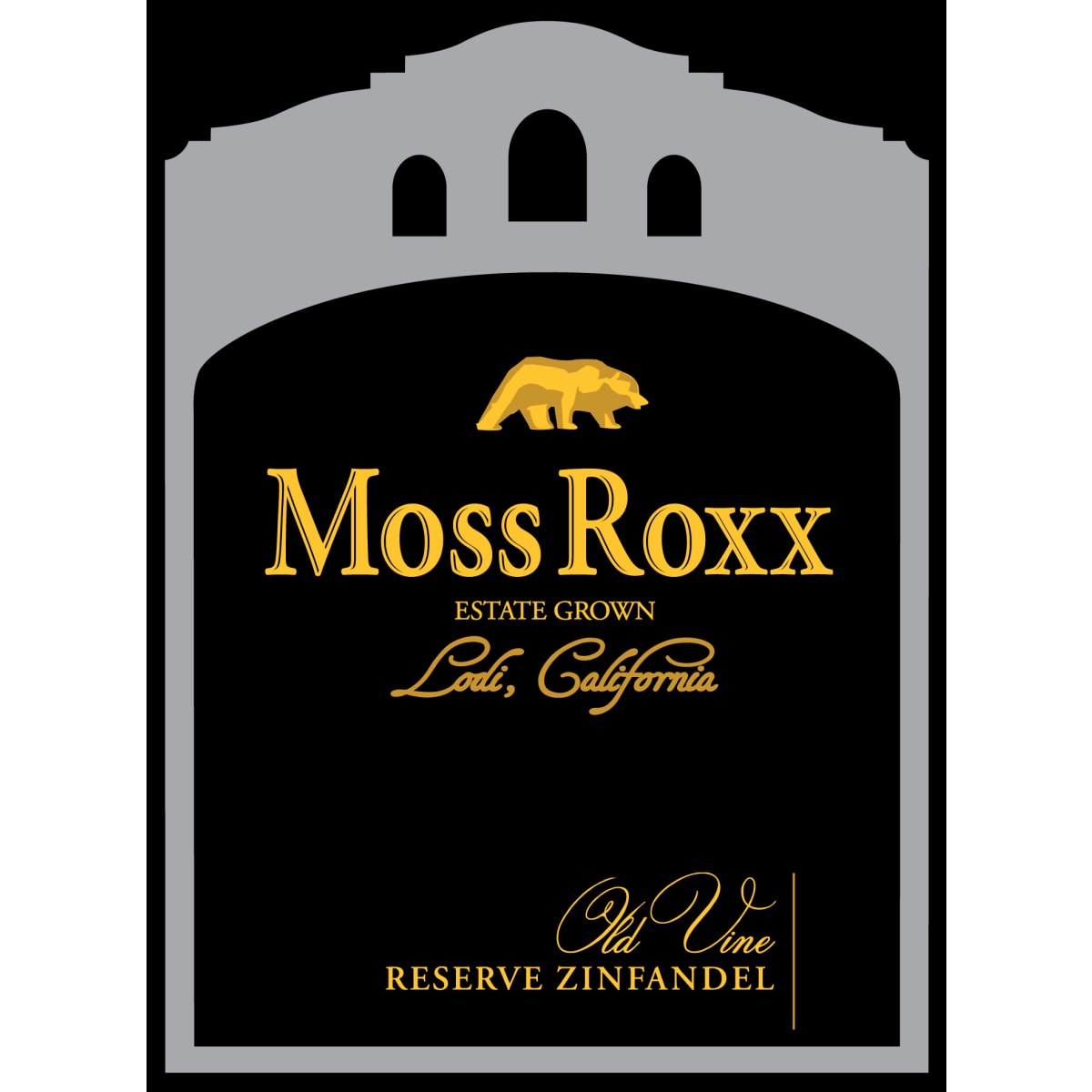 Moss Roxx Estate Grown Old Vine Reserve Zinfandel 2021 | Wine.com