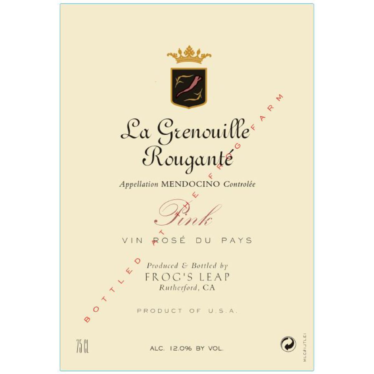 Frog's Leap Pink La Grenouille Rougante 2025 | Wine.com
