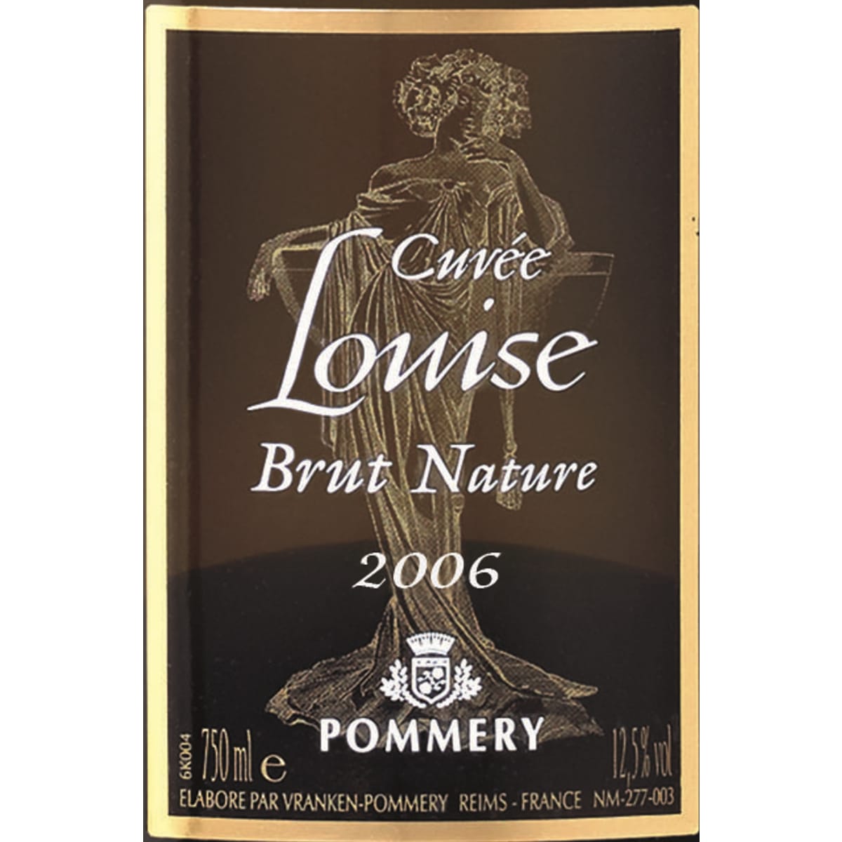 Pommery Cuvee Louise Brut Nature 2006 | Wine.com