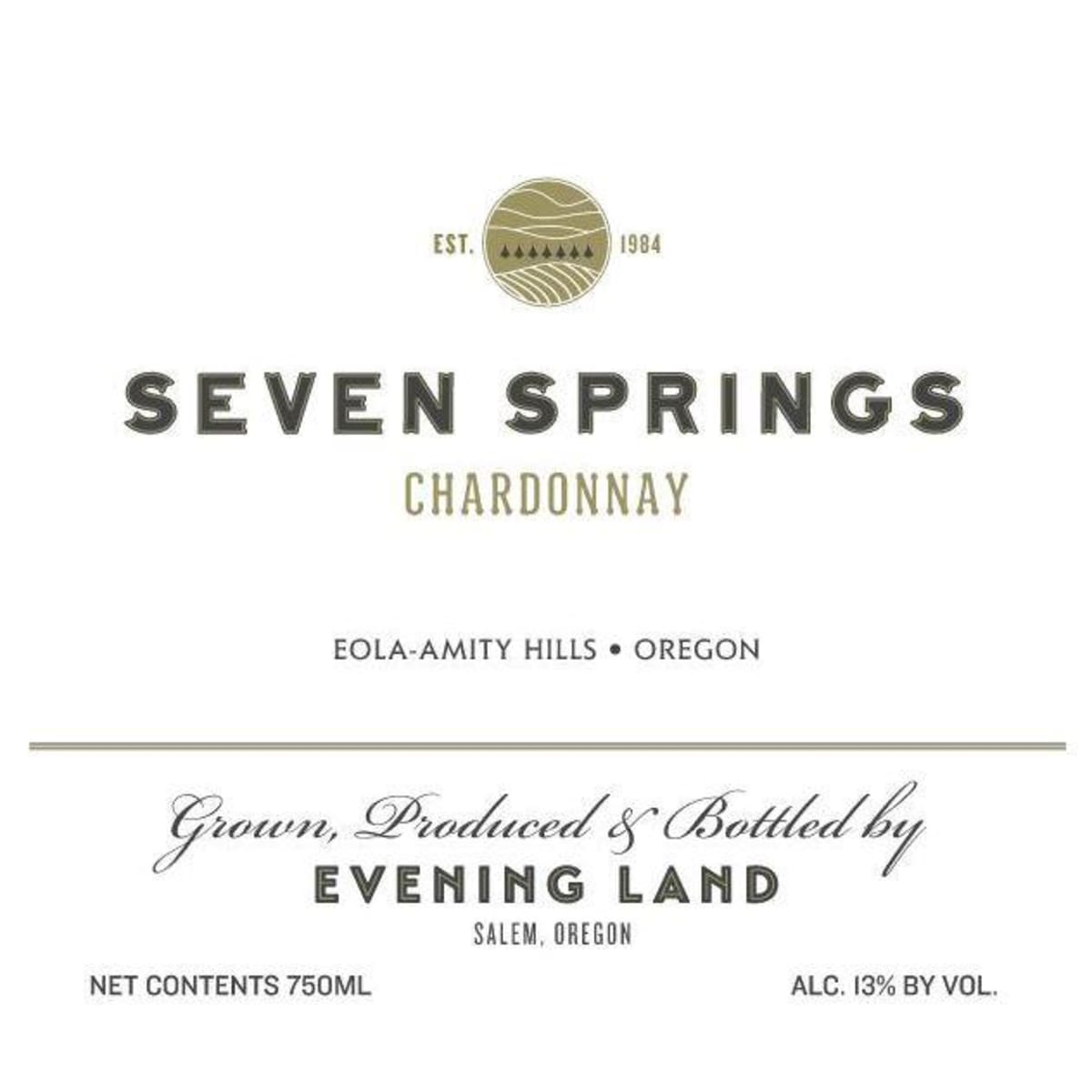Evening Land Seven Springs Vineyard Chardonnay 2022 | Wine.com