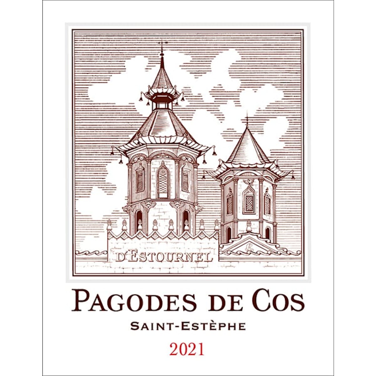 Pagodes de Cos 2021 赤ワイン Chateau Cos d'Estournel Pagodes de Cos 2021 | Wine.com