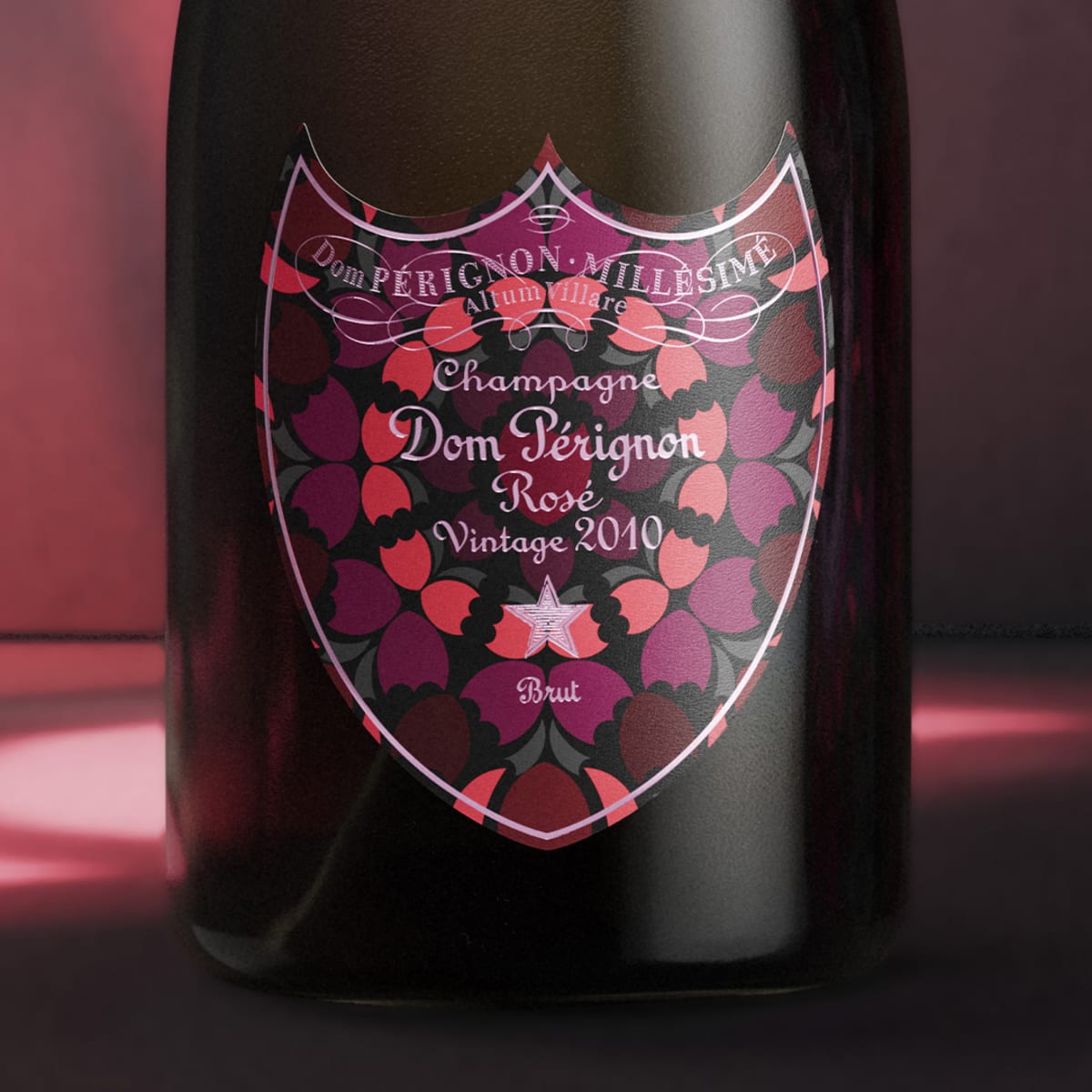 Dom Perignon Rose Limited Edition Gift Box by Damien Hirst 2010