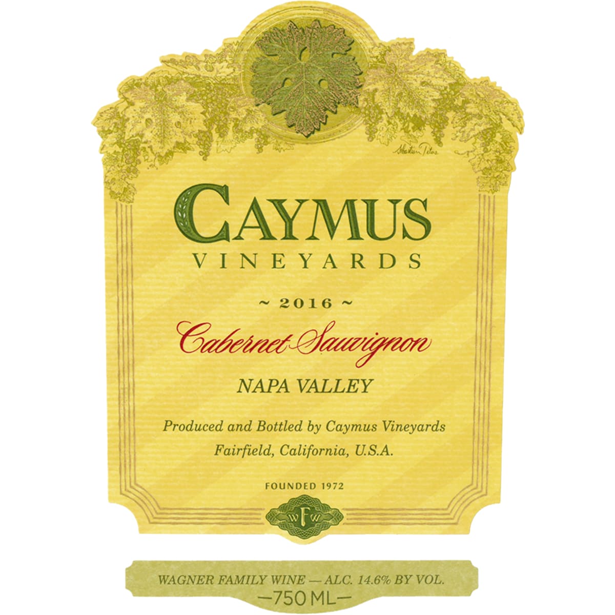 Caymus Napa Valley Cabernet Sauvignon 2016 | Wine.com