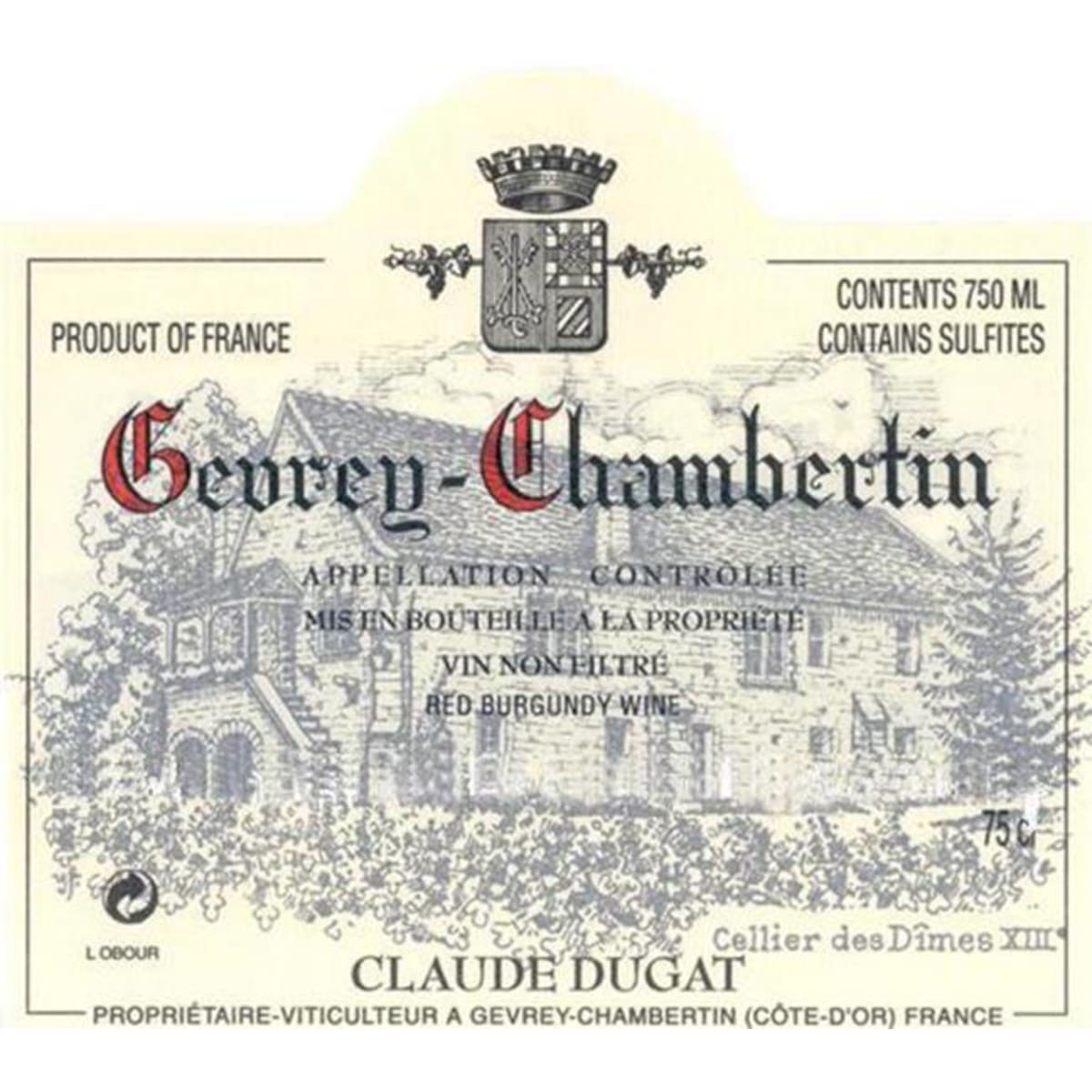 Domaine Claude Dugat Gevrey-Chambertin 2023 | Wine.com