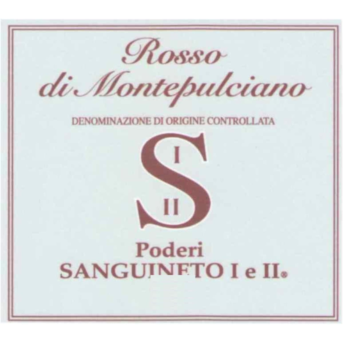 Poderi Sanguineto Rosso di Montepulciano 2022 | Wine.com