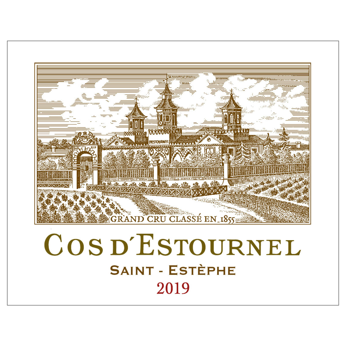 Chateau Cos d'Estournel 2019 | Wine.com