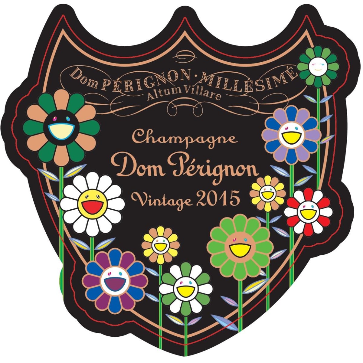 Dom Perignon Limited Edition Gift Box by Takashi Murakami 2015