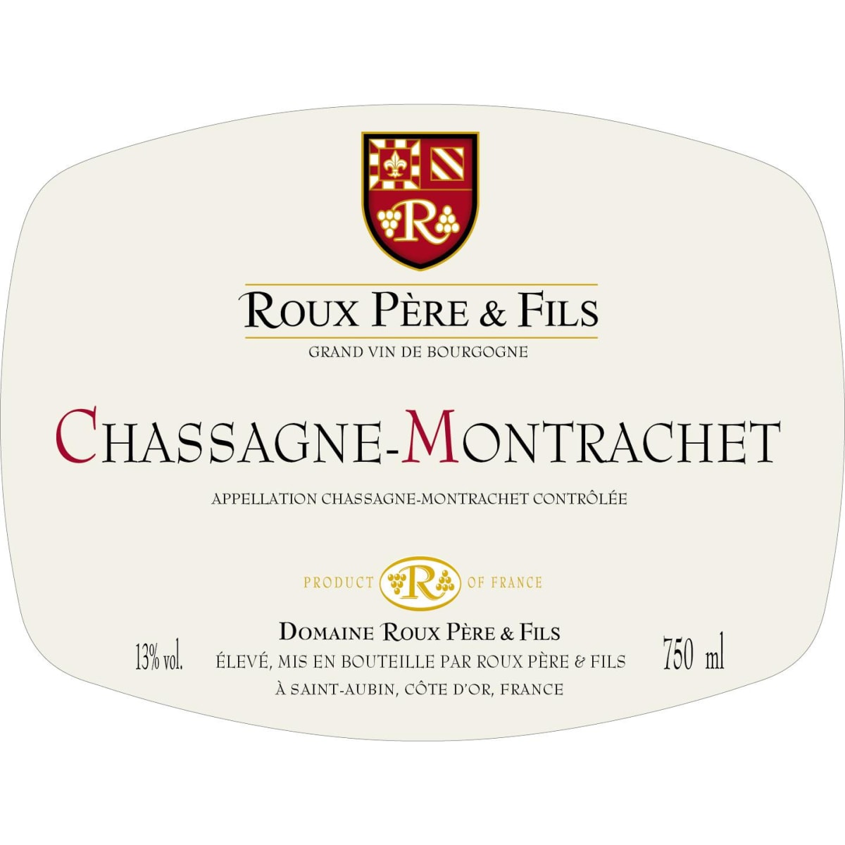 Domaine Roux Pere & Fils Chassagne-Montrachet 2020 | Wine.com