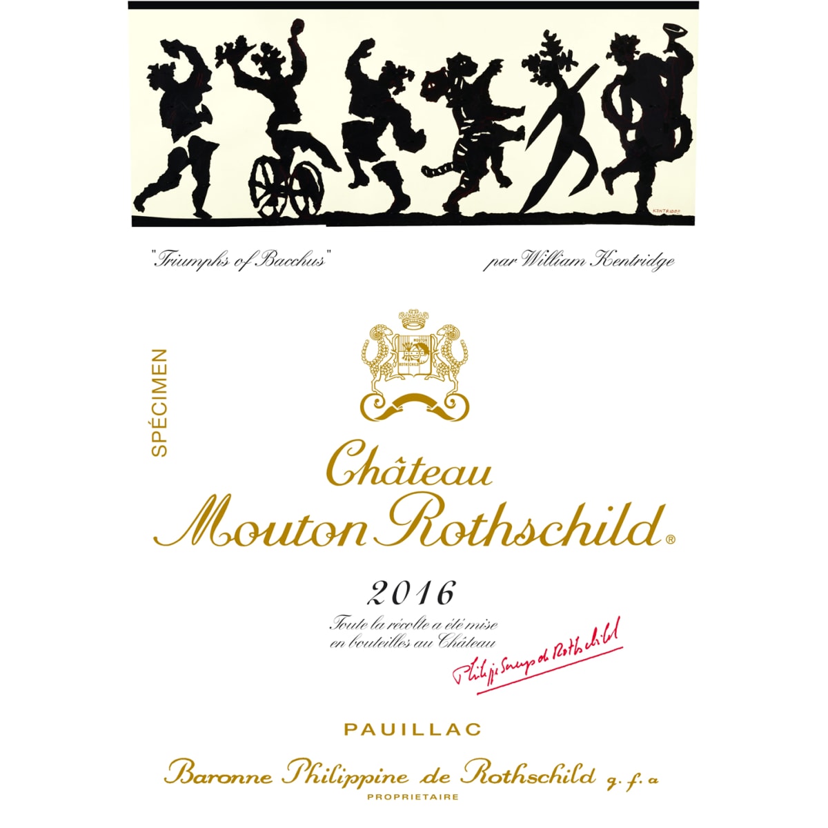 Chateau Mouton Rothschild 2016 | Wine.com