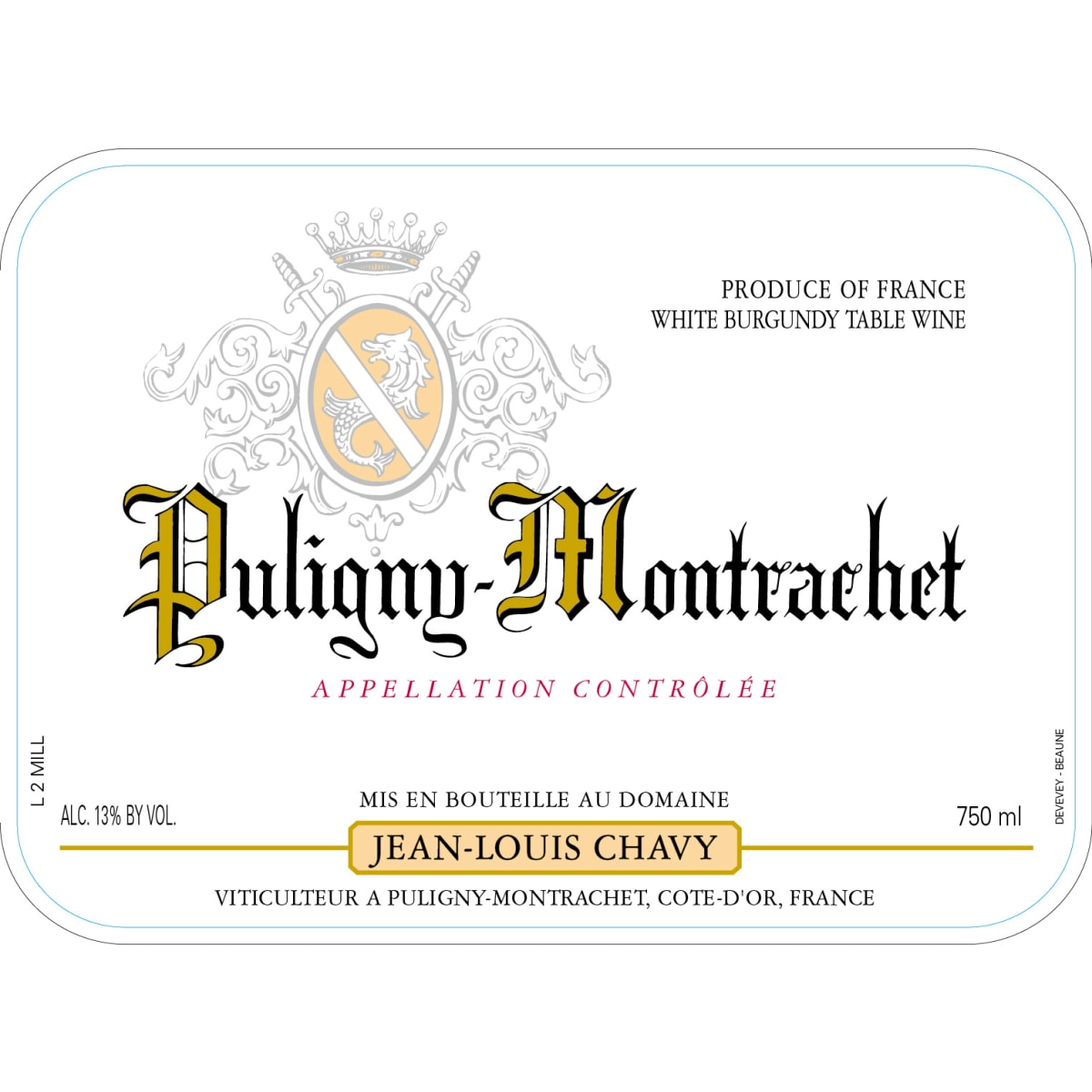 Jean-Louis Chavy Puligny-Montrachet 2022 | Wine.com