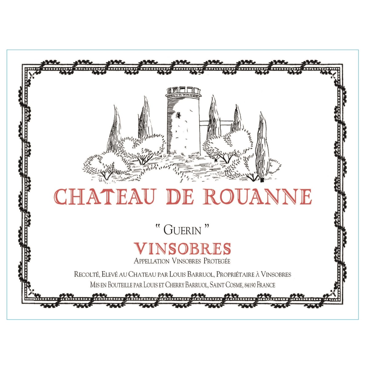 Chateau de Rouanne Guerin Vinsobres 2019 | Wine.com
