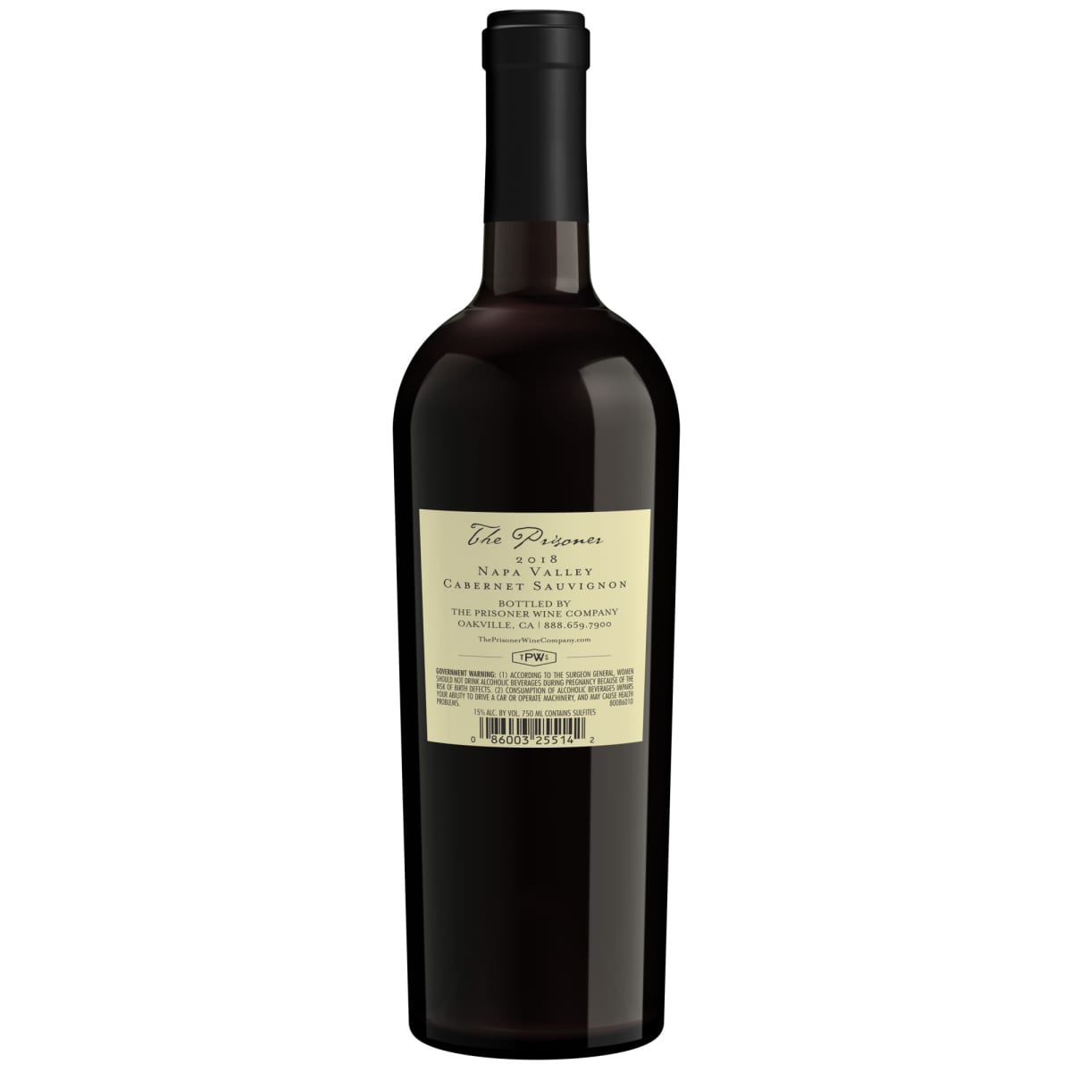 ザプリズナー　ワイン　The Prisoner Wine 2018 The Prisoner Wine Company Cabernet Sauvignon 2018 | Wine.com