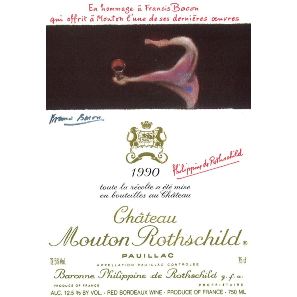 す*き様 Chateau Mouton Rothschild 1990 赤ワイン Chateau Mouton Rothschild 1990 | Wine.com