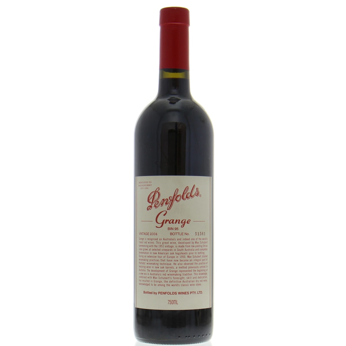古酒　未開封Penfoldsポートワイン Penfolds Grange 2004 | Wine.com