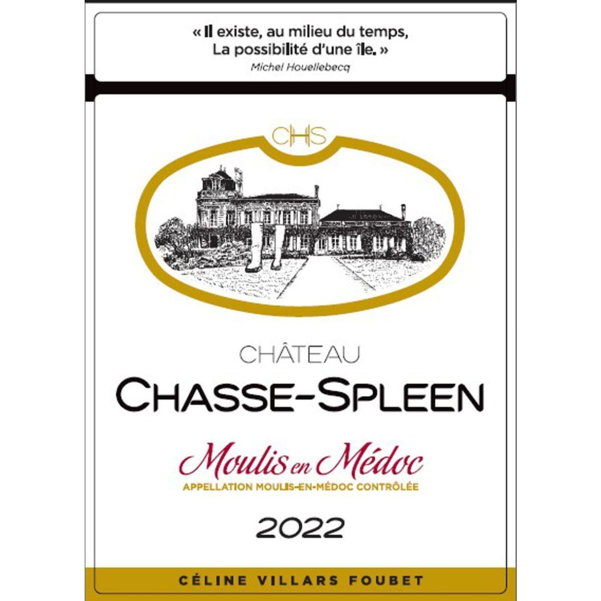 Chateau Chasse Spleen 2022 | Wine.com