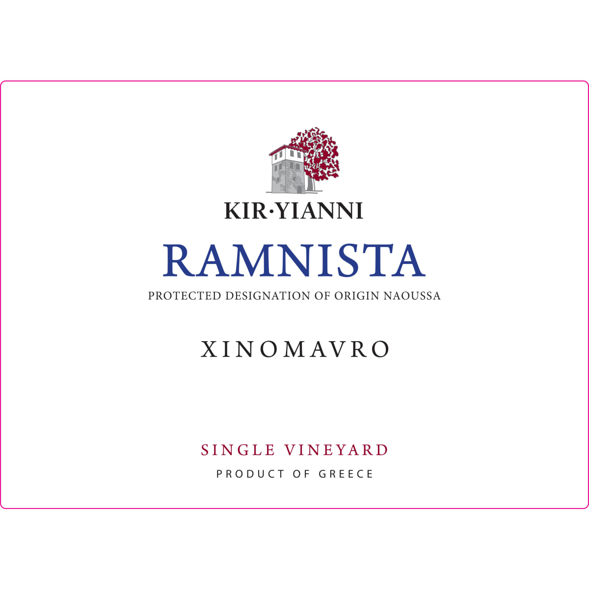 Kir-Yianni Ramnista Vineyard Xinomavro 2020 | Wine.com