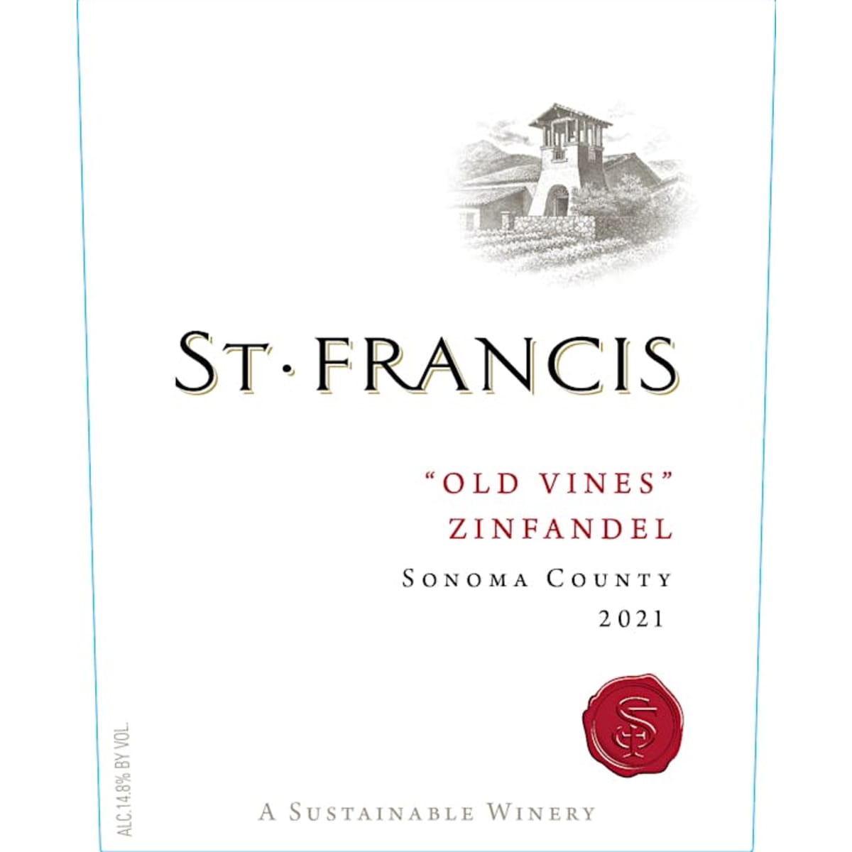 St. Francis Old Vines Zinfandel 2021 | Wine.com