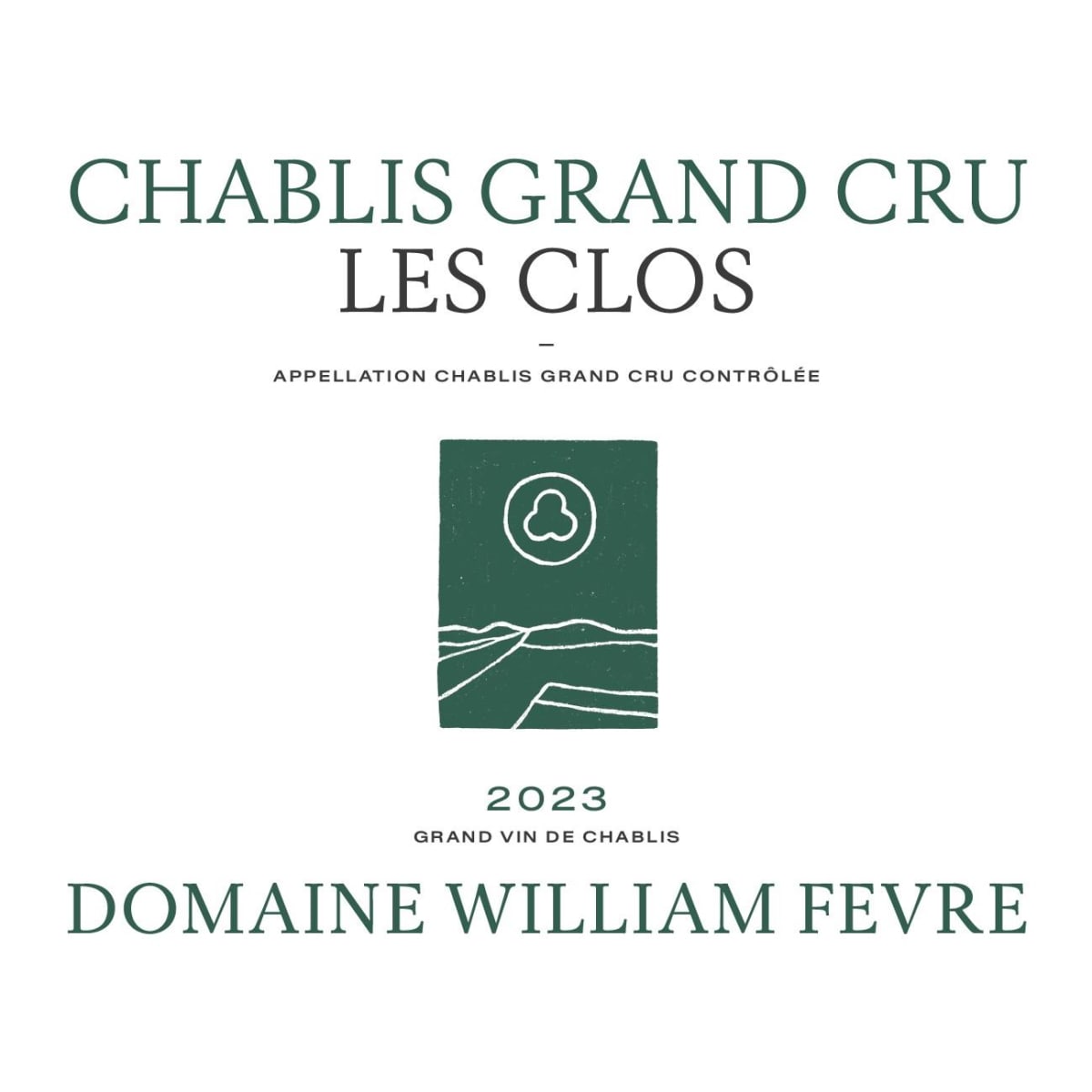 William Fevre Chablis Les Clos Grand Cru 2023 | Wine.com