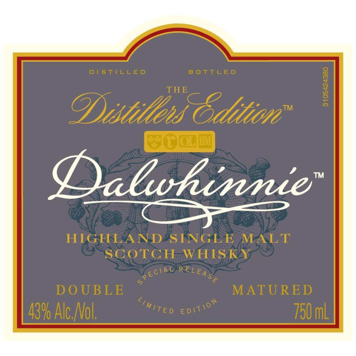 Dalwhinnie Distillers Edition Single Malt Scotch Whisky 2004