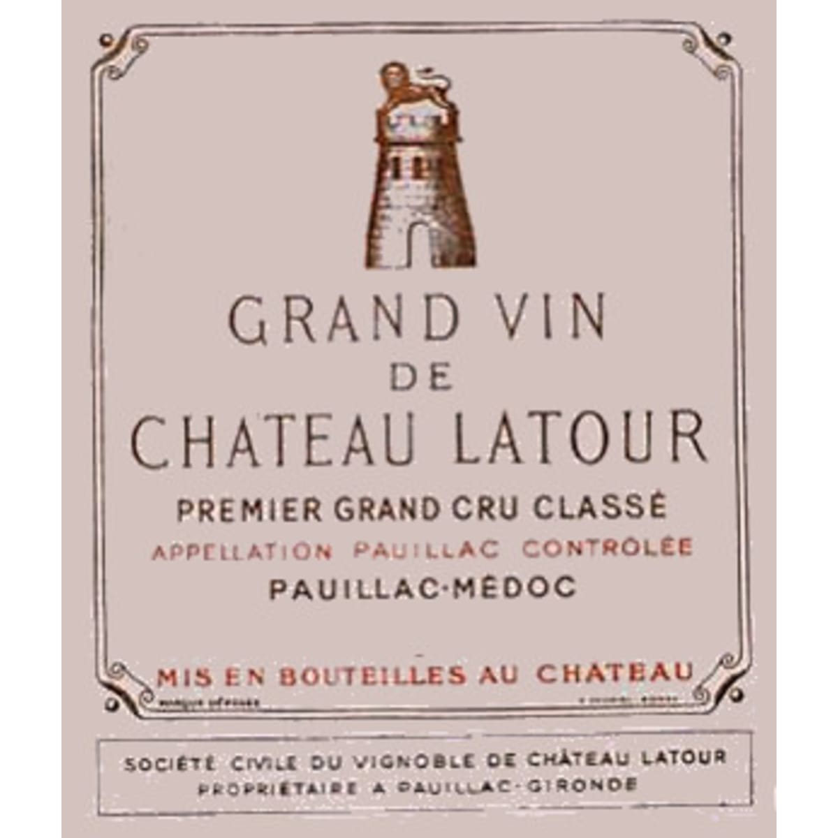 Chateau Latour 1970 | Wine.com