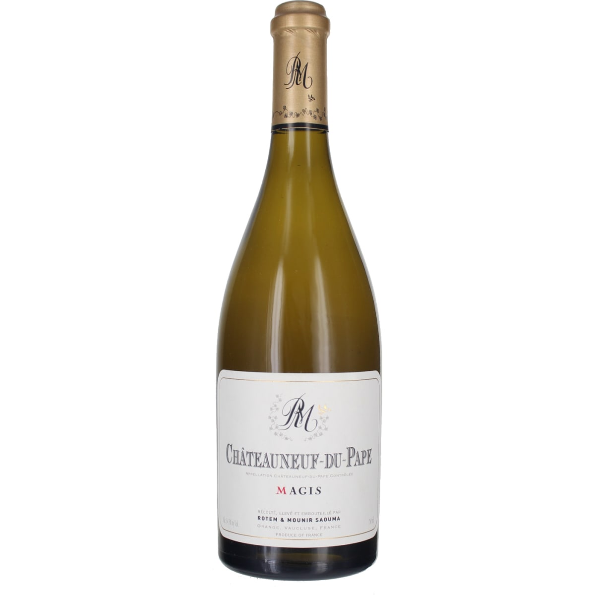 シャトーヌフデュパプCHATEAUNEUF-DU-PAPE MAGIS 2020 Rotem & Mounir Saouma Chateauneuf-du-Pape Magis Blanc 2020 | Wine.com