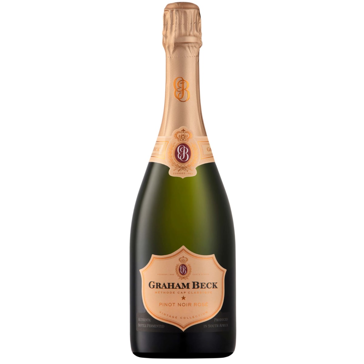 Graham Beck Methode Cap Classique Brut Rose 2018 | Wine.com