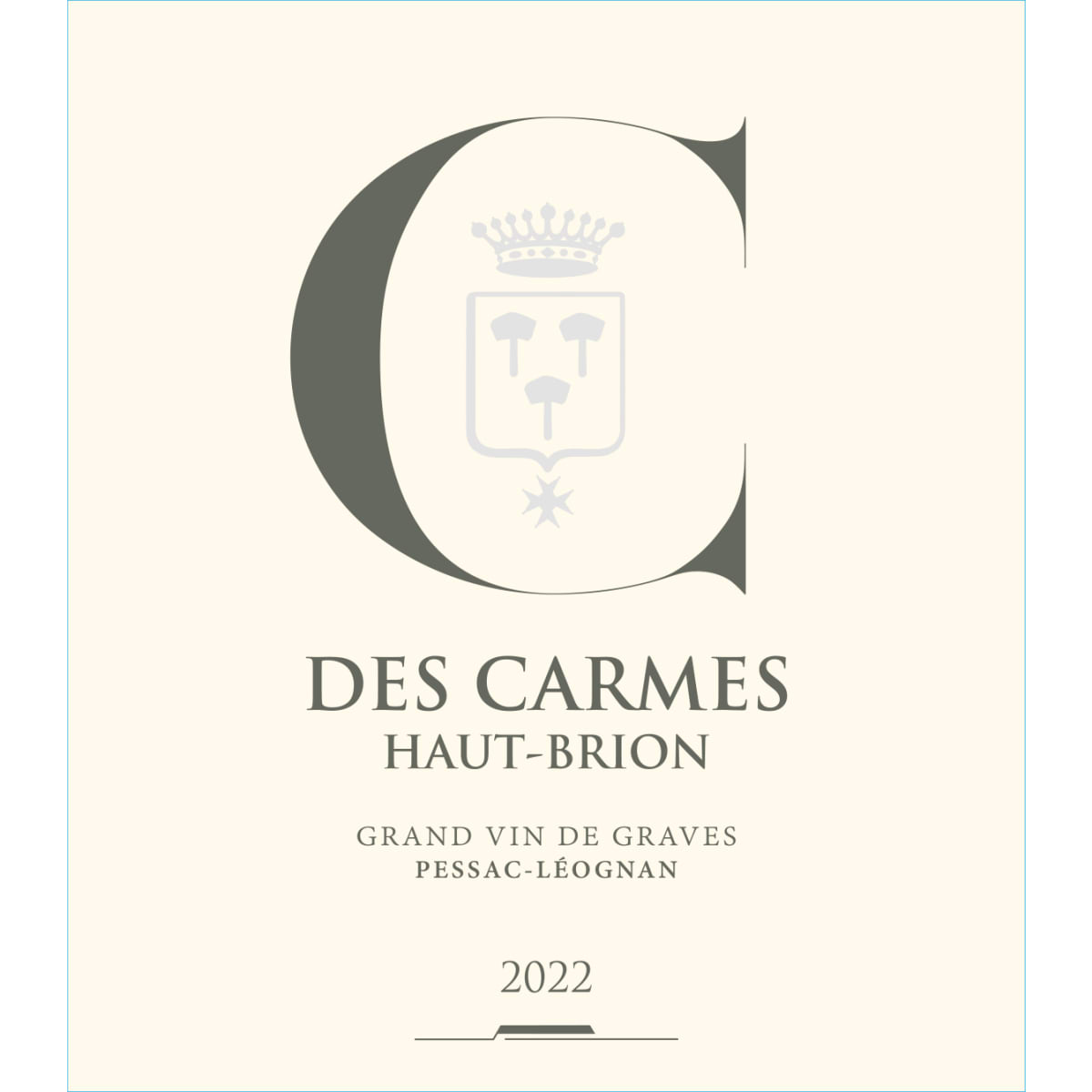 Chateau Les Carmes Haut-Brion C des Carmes 2022 | Wine.com