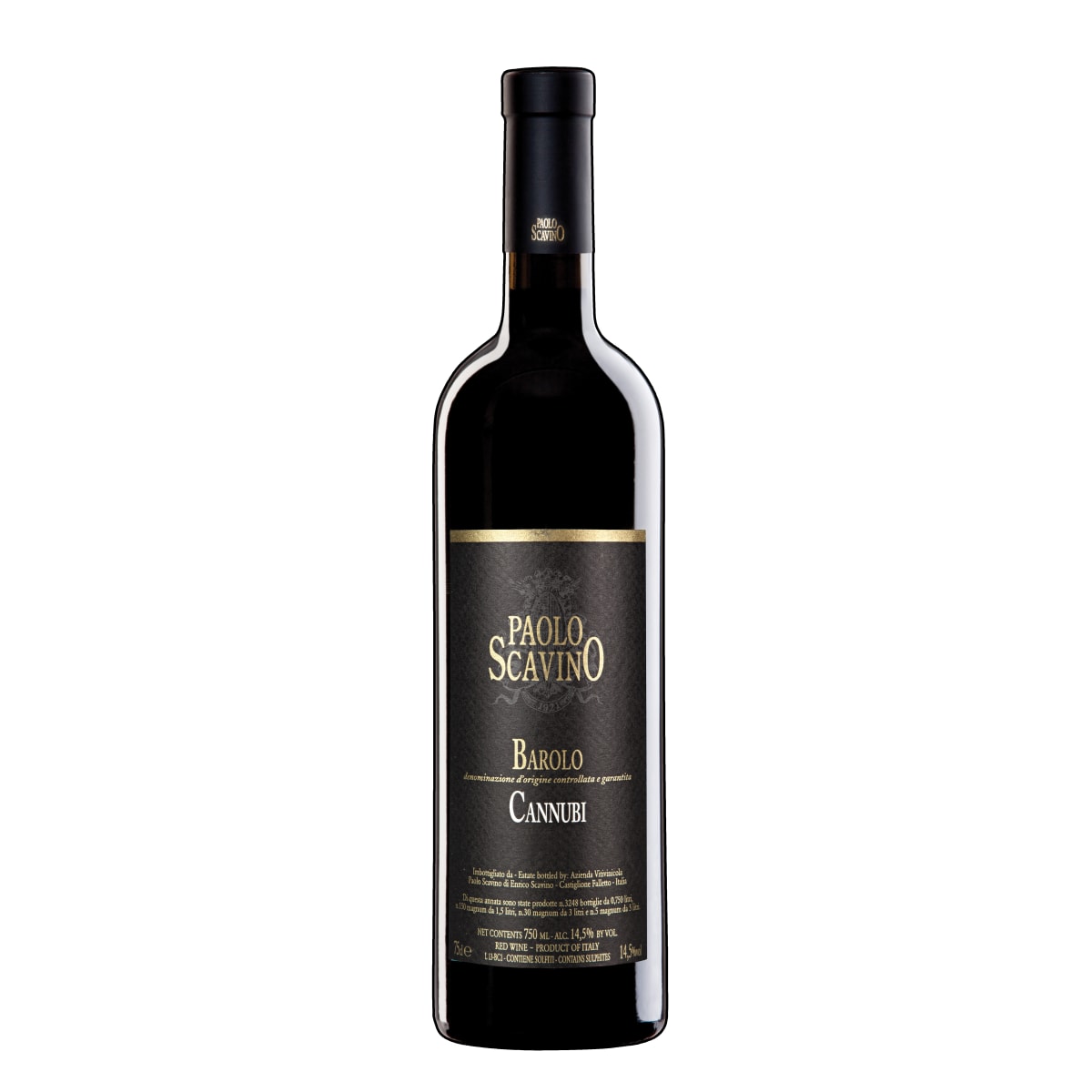 バローロ　トップクリュ　カンヌビ　ブルロット2017 Paolo Scavino Barolo Cannubi 2017 | Wine.com