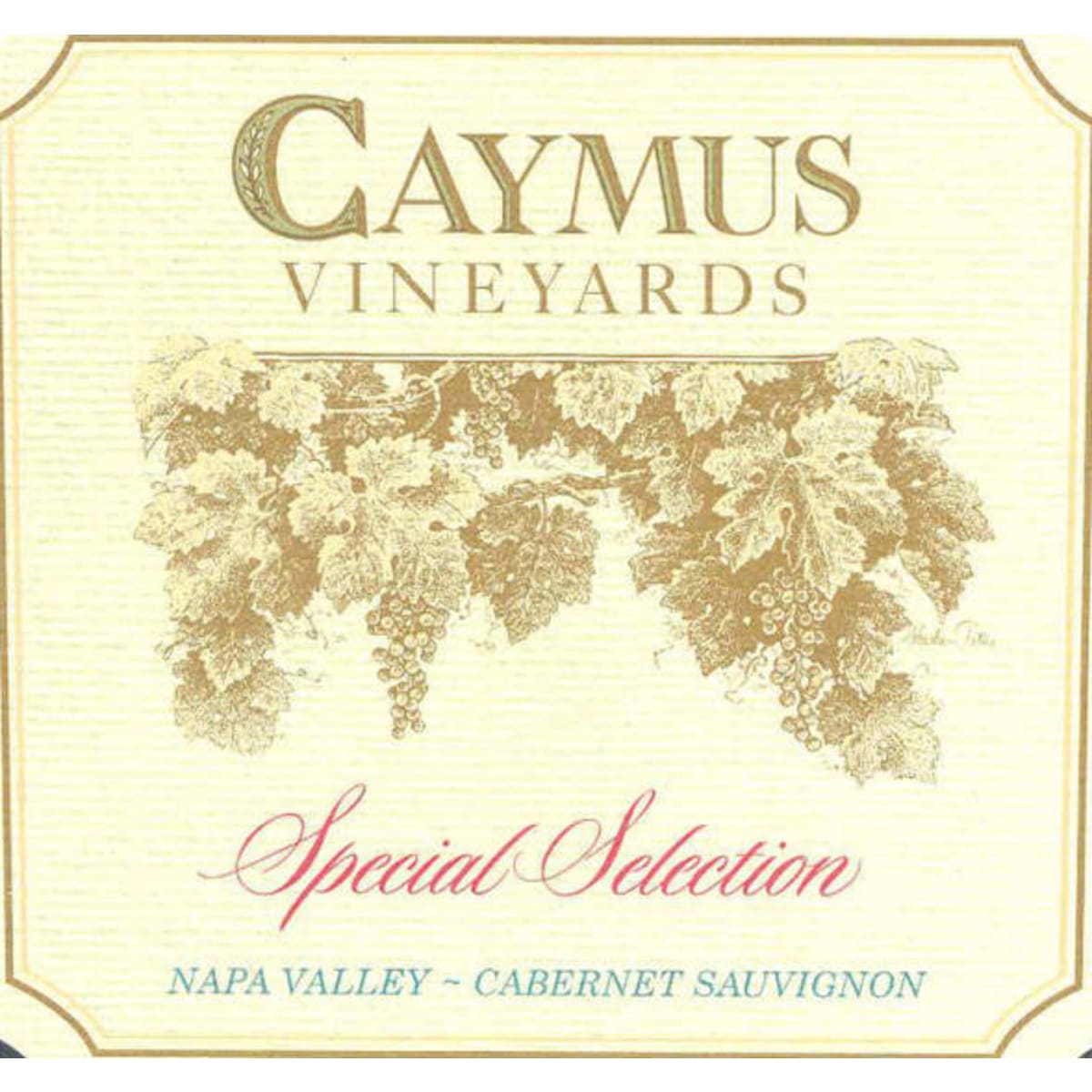 Caymus Special Selection Cabernet Sauvignon 1992 | Wine.com