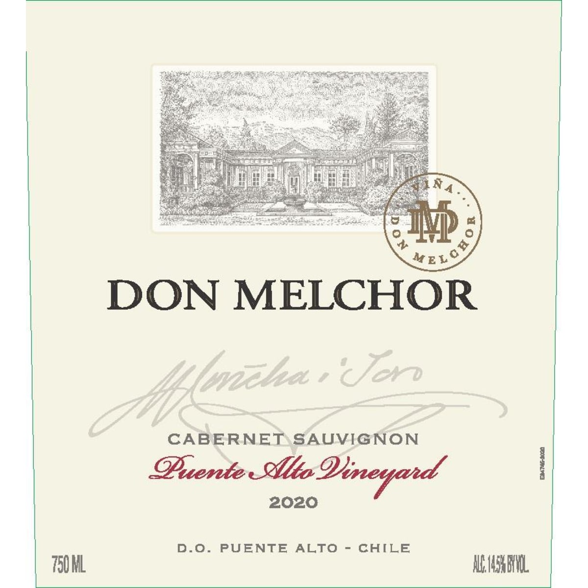 Don Melchor Cabernet Sauvignon 2020 | Wine.com