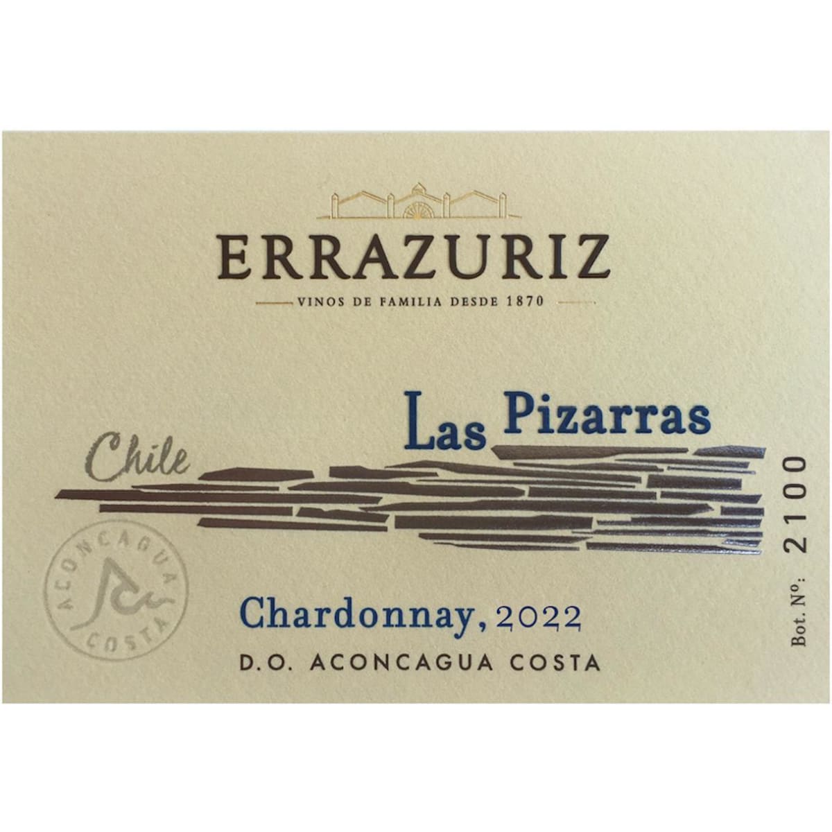 Errazuriz Aconcagua Costa Las Pizarras Chardonnay 2022 | Wine.com