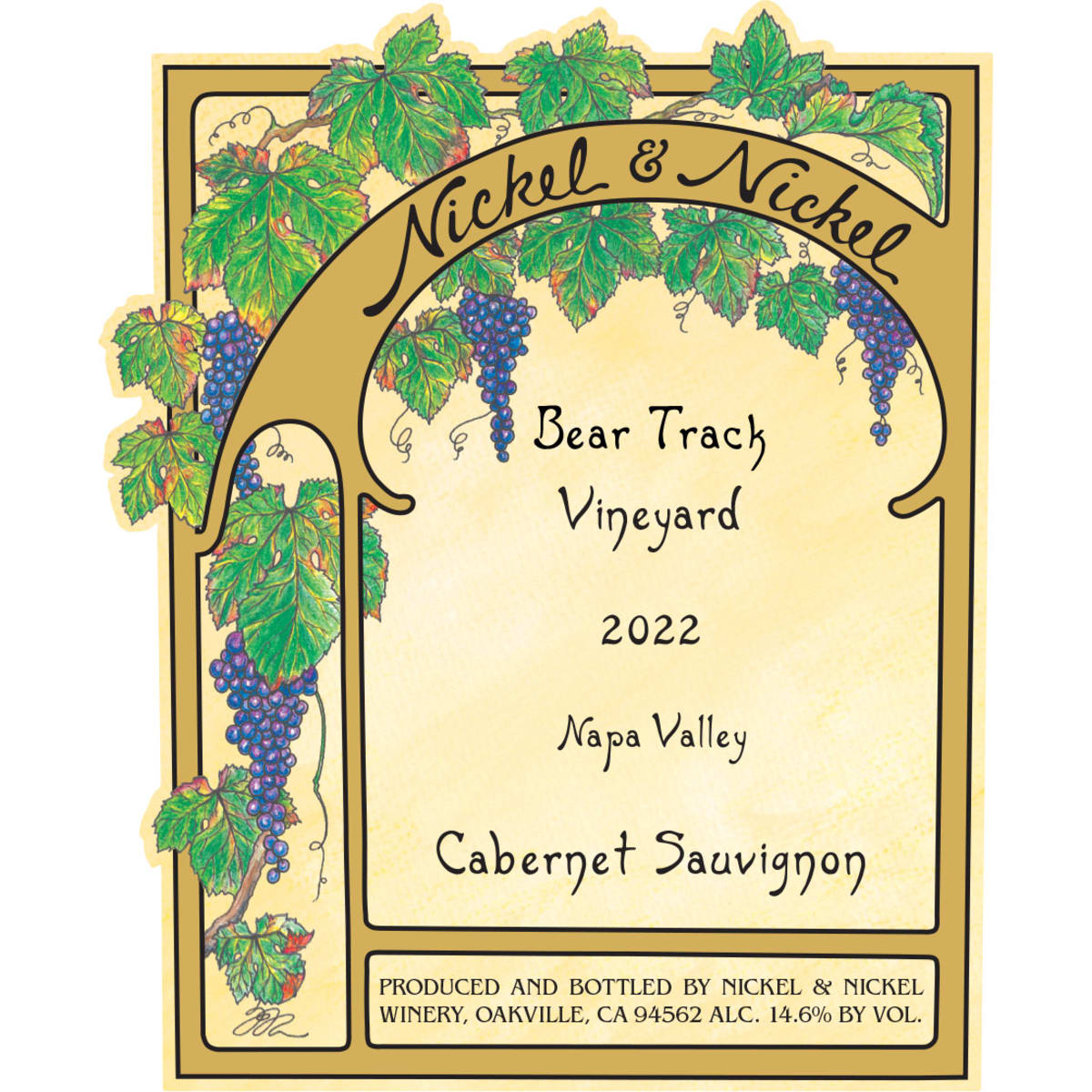 Nickel & Nickel Bear Track Cabernet Sauvignon 2022 | Wine.com