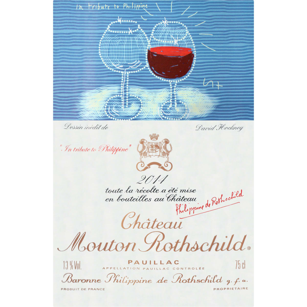 Chateau Mouton Rothschild 2014 | Wine.com