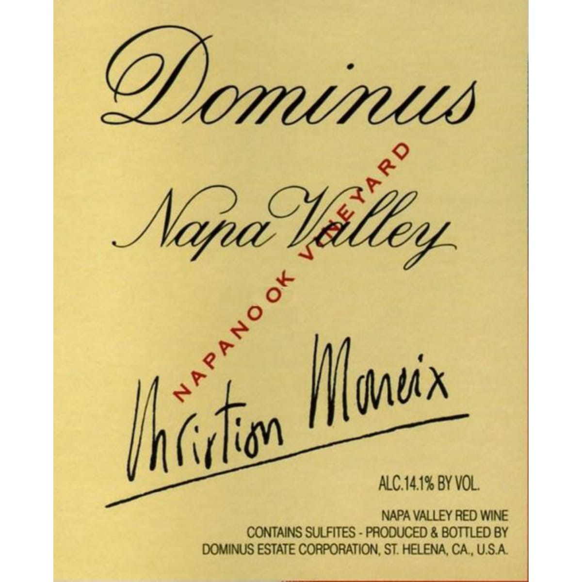ドミナス エステート ナパヌック 1998 Dominus Estate 1998 | Wine.com